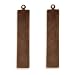 Vintaj Natural Brass Altered Blank Stamping Tag Pendants 41x8.5mm (2) 39075