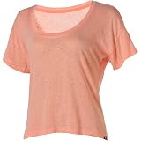 Hurley Solid Crop T-Shirt - Short-Sleeve - Women's Peach Sherbert, L