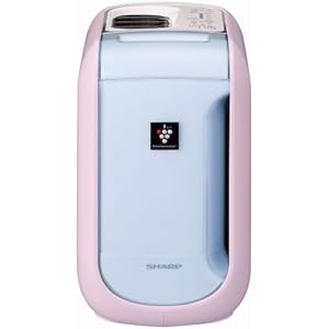 【クリックで詳細表示】SHARP プラズマクラスター搭載 寝室用 加湿機能付イオン発生機 ピンク系 IG-DK100-P： ホーム＆キッチン