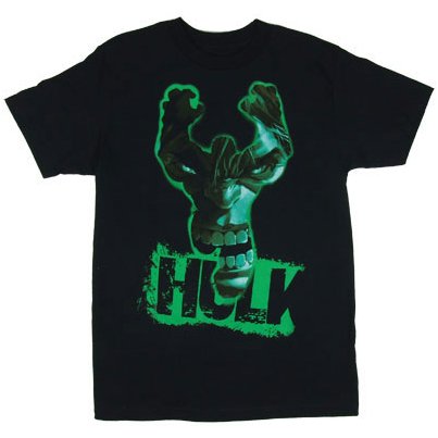 MARVEL COMICS THE INCREDIBLE HULK "SHADOW LURKER" Licensed Tee -- Official 2008 Movie Merchandise