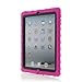 Gumdrop Cases Drop Tech Color Case for the iPad 2,3,4- Pink/Black (CUST-DTPD3-PNK_FRM-PD3-BLK)