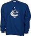 Vancouver Canucks Primary Logo Crewneck Sweatshirt