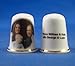 Porcelain China Collectable Thimble - William, Catherine , George & Lupo - Free Gift Box
