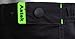 Astek Men's Neon Green Black MTB Baggy Padded Mountain Bike Shorts (XL)