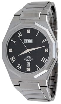 Oniss #ON622-ULTRA Men's Arte Tungsten Collection Watch