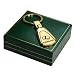 24K Gold Finished Luxury Lexus Keyring Designer Key Fob Keychain in Luxurious Case