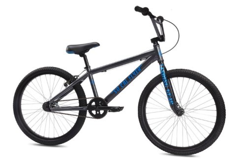 SE So Cal Flyer BMX Bike Grey Metallic 24"