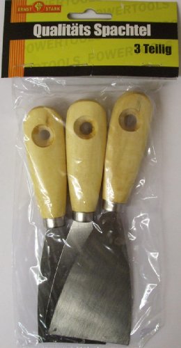 Produkt-Bild: Spachtel Malerspachtel Schaber 3 St&uuml;ck Set