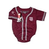 Texas A&M University Aggies NCAA Baseball Infant/baby Onesie Jersey 18-24 months