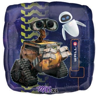 Wall-E 18 Square Foil Balloon Child