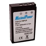 Maximal Power DB OLY BLS-1 Replacement Battery for Olympus Digital Camera/Camcorder (Black)