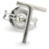 Melissa Joy Manning Alphabet Silver Initial T