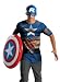 Mens Captain America Alternative (As Shown;14 To 16)