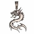 BICO AUSTRALIA JEWELRY (E308) - NUWA - VIRILITY & SURVIVAL - Comes with a Generic 18 inch (to 20in) Adjustable 4mm Black Rubber Necklace.