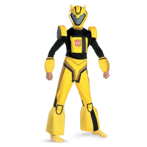  Deluxe Classic Kids Bumblebee Costume - Child Transformers Costumes