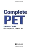Complete PET Student's Book without answers with CD-ROM