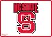 Wow!Pad 57LT030 North Carolina State Collegiate Logo Laptop Mouse Pad