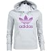 adidas Damen Kapuzenpullover TREFOIL