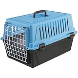 Ferplast Atlas 10 Cat and Dog Carrier, Blue