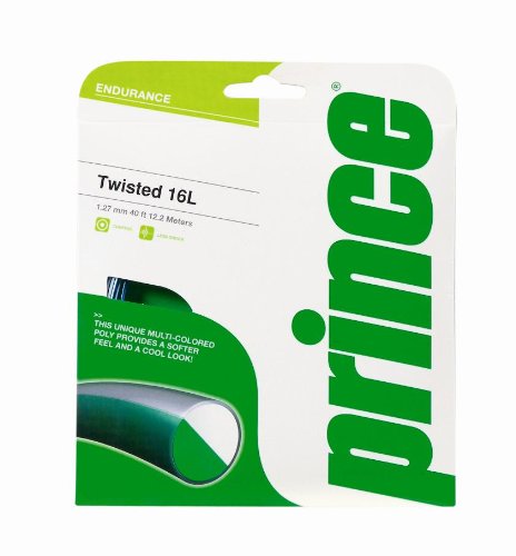 Prince Twisted 16L Black/White Tennis String