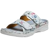 Drew Shoe Women's Milan Sandal,Floral Leather,10.5 W US