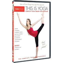 Tara Stiles This is Yoga DVD 4: Complete Yoga Library for Everyone