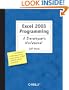Excel 2003 Programming: A Developer's Notebook (Developer's Notebook)