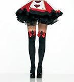 Thigh High Playing Card Stockings Adult Thigh High Playing Card Stockings Adult