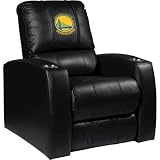 Home Theater Recliner with NBA Golden State Warriors Panel