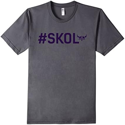 Men's SKOL Hashtag - Vikings Territory T-Shirt Medium Asphalt