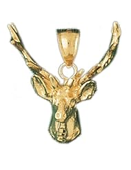 CleverEves 14K Gold Pendant Deer 5.7 - Gram(s)