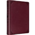 Esv Single Column Legacy Bible (trutone Burgundy,