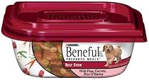 Beneful Prepared Meals Beef Stew Dog Food, 10-Ounce Plastic Containers (Pack of 8)
