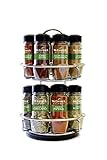 McCormick Gourmet Spice Rack, Two Tier Chrome, 16-Count