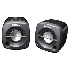 Sony SRSM50B.EU8 tragbarer 2.0 Desktop-Stereolautsprecher f�r MP3 Player/Laptop schwarz