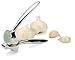 RSVP Classic Z-Gadget Chrome Plated Die-Cast Zinc Alloy Garlic Press
