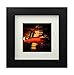 Tiny Mighty Frames 3-Set, Wood Square Instagram Photo Frame, 6x6 (5.5x5.5 Window), 4x4 Mat (3.75x3.75 Window), Hanging (3, Black)