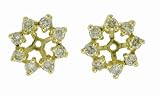 Ladies 0.50ct Diamond Earring Jackets