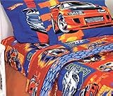 Hot Wheels Turbo Boost - 4pc Bed Sheet Set - Full/Double Size Bedding