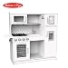 Melissa & Doug Wooden Chefâ€™S Pretend Play Toy Kitchen with Ice Cube Dispenser â€“ Cloud