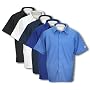 Adidas ClimaLite Men's Button Down Short Sleeve Shirt