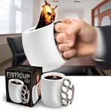 Mug design Poing Américain Couleur Blanc Matière Porcelaine