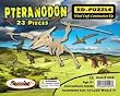 Puzzled Pteranodon 3D Natural Wood Puzzle