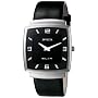 Invicta Men's 5131 Slim Collection Square Black Leather Watch