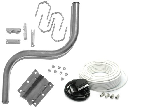 Metronic 80CM DIY Digital Satellite Kit With Metal Dish