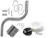 Metronic 80CM DIY Digital Satellite Kit With Metal Dish