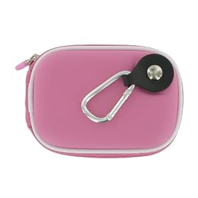 rooCASE EVA Hard Shell (Pink) Carrying Case with Memory Foam for Kodak ZxD Pocket Video Camera HD Camcorder