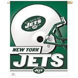New York Jets 27x37 Vertical Flag