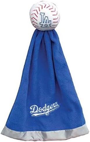 MLB L.A. DODGERS SNUGGLEBALL BASEBALL WITH BLANKET BABY BOYS GIRLS