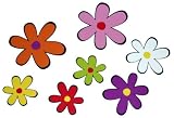 Produkt-Bild: Autoaufkleber, Blumendesign: Mini Flowers 01 - 46 St&uuml;ck - bunt gemischt!